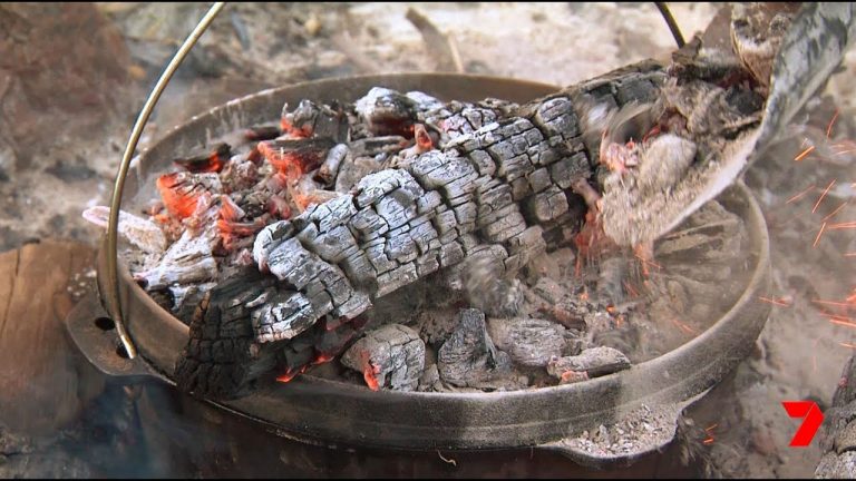 Camp oven cooking fit for a king