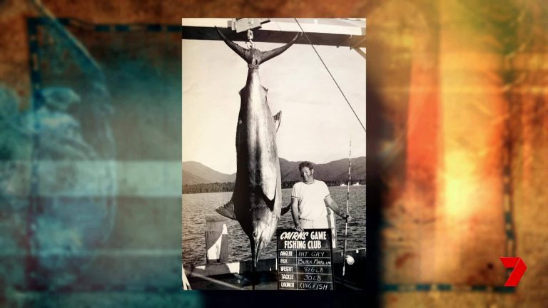 World record Black Marlin caught by Pat Gay