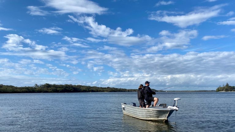 Fishing on the Maroochy River