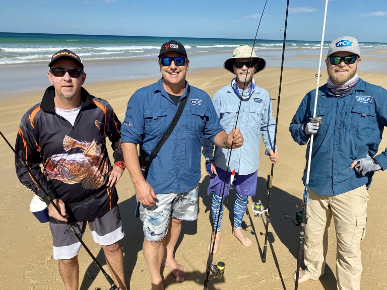 Family Fishing on Fraser Island