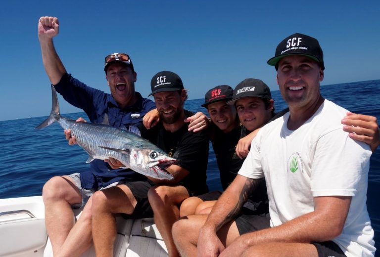 Sight casting Spanish Mackerel